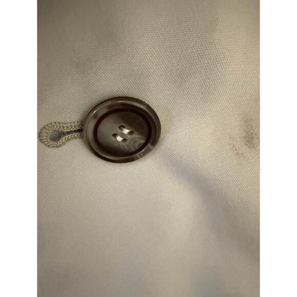 Vintage Harbormaster Trench Coat Mens Large Belted Made in USA John Weitz 80s - Picture 6 of 14